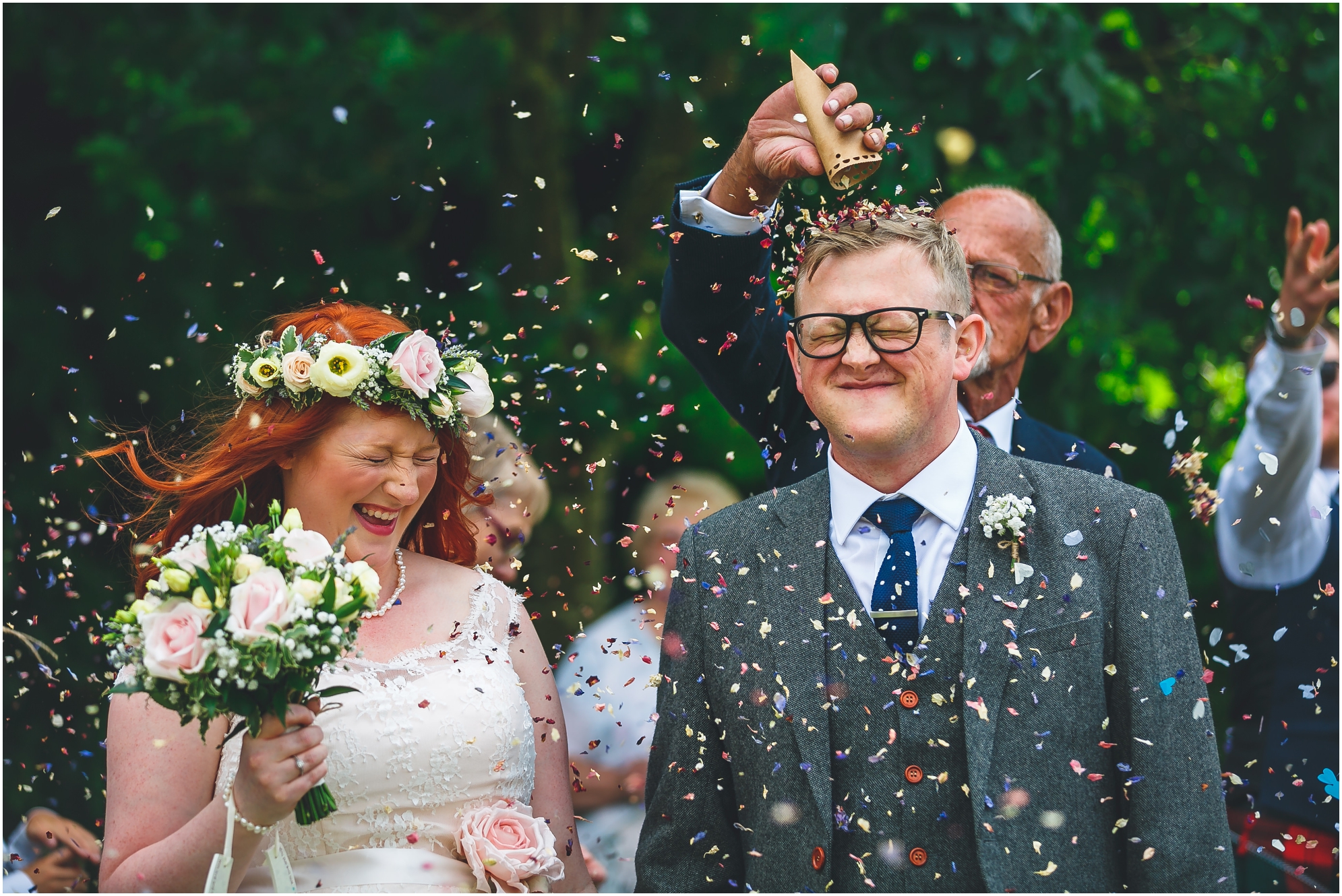 Jamie & Tina Newton House Barn Wedding Photography